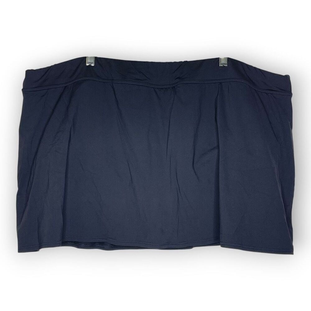Lands’ End Swim Skirt Swimwear Bottoms Navy Black Women's Plus Size 26W